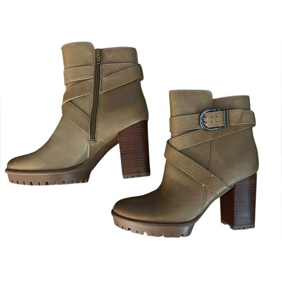 NWOT Naturalizer Women’s Lyra Ankle Beige Booties – Sz 9.5 - Picture 4 of 8